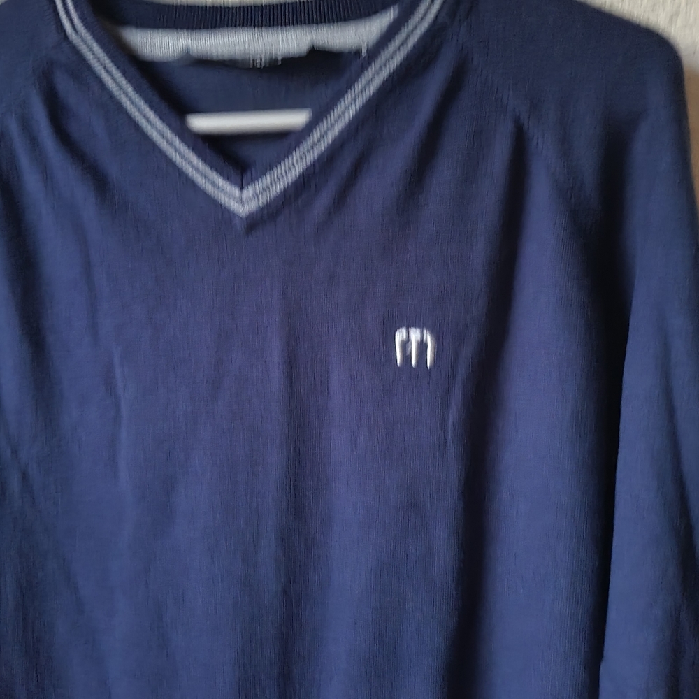 Travis Mathew Pullover V Neck Sweater Size XL - Picture 4 of 9
